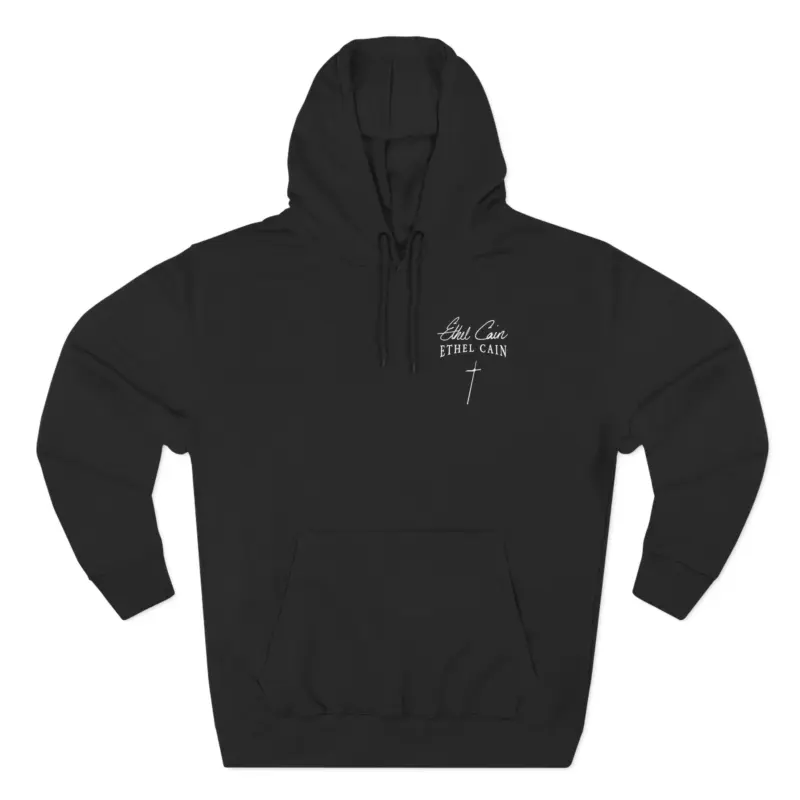 Ethel Cain Logo Three-Panel Fleece Hoodie