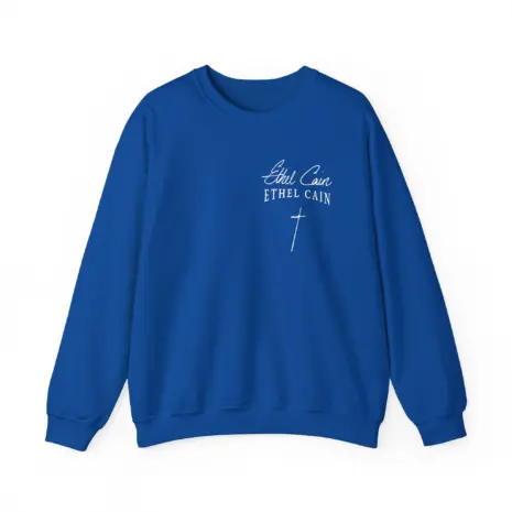 Ethel-Cain-Logo-Unisex-Heavy-Blend-Crewneck-Sweatshirt-9 Ethel Cain Logo Crewneck Sweatshirt