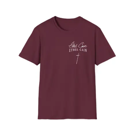 Ethel-Cain-Logo-Unisex-Softstyle-T-Shirt-3 Ethel Cain Logo Unisex Softstyle T-Shirt