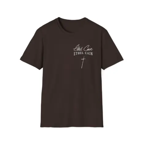 Ethel-Cain-Logo-Unisex-Softstyle-T-Shirt-5 Ethel Cain Logo Unisex Softstyle T-Shirt