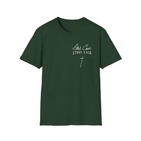 Ethel-Cain-Logo-Unisex-Softstyle-T-Shirt-9 Ethel Cain Logo Unisex Softstyle T-Shirt