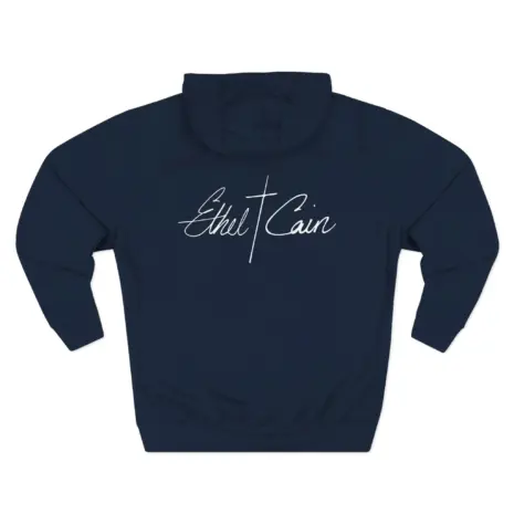Ethel-Cain-Not-Above-Violence-Three-Panel-Fleece-Hoodie-10 Ethel Cain Not Above Violence Three-Panel Fleece Hoodie