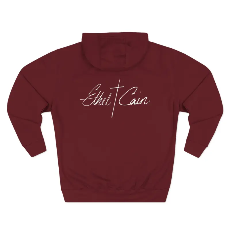 Ethel Cain Not Above Violence Three-Panel Fleece Hoodie
