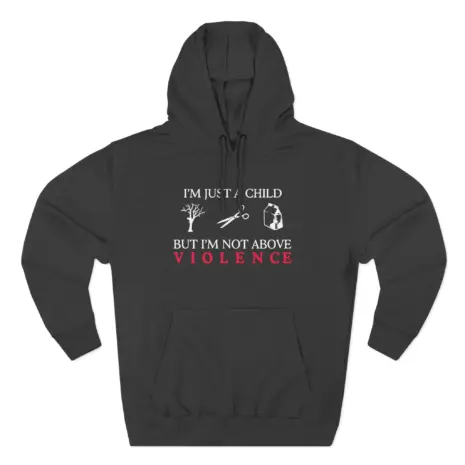 Ethel-Cain-Not-Above-Violence-Three-Panel-Fleece-Hoodie-3 Ethel Cain Not Above Violence Three-Panel Fleece Hoodie