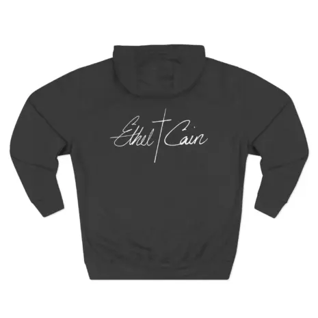 Ethel-Cain-Not-Above-Violence-Three-Panel-Fleece-Hoodie-4 Ethel Cain Not Above Violence Three-Panel Fleece Hoodie