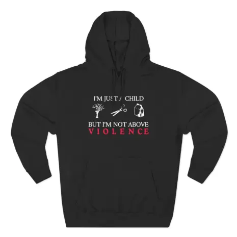 Ethel-Cain-Not-Above-Violence-Three-Panel-Fleece-Hoodie-5 Ethel Cain Not Above Violence Three-Panel Fleece Hoodie