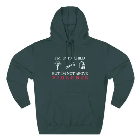 Ethel-Cain-Not-Above-Violence-Three-Panel-Fleece-Hoodie-7 Ethel Cain Not Above Violence Three-Panel Fleece Hoodie