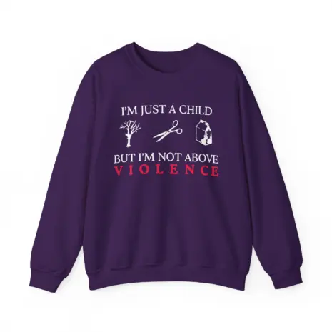 Ethel-Cain-Not-Above-Violence-Unisex-Heavy-Blend-Crewneck-Sweatshirt-15 Ethel Cain Not Above Violence Crewneck Sweatshirt