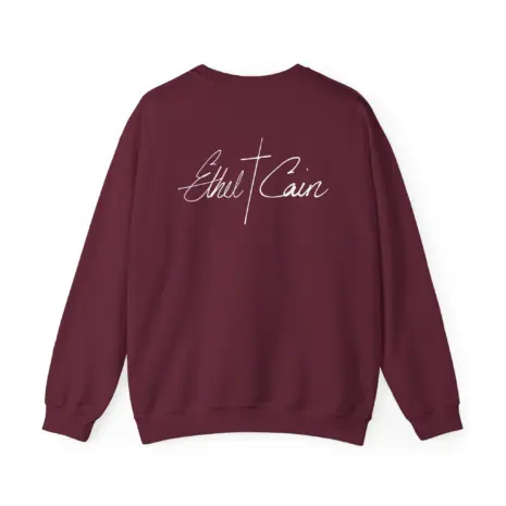 Ethel-Cain-Not-Above-Violence-Unisex-Heavy-Blend-Crewneck-Sweatshirt-8 Ethel Cain Not Above Violence Crewneck Sweatshirt
