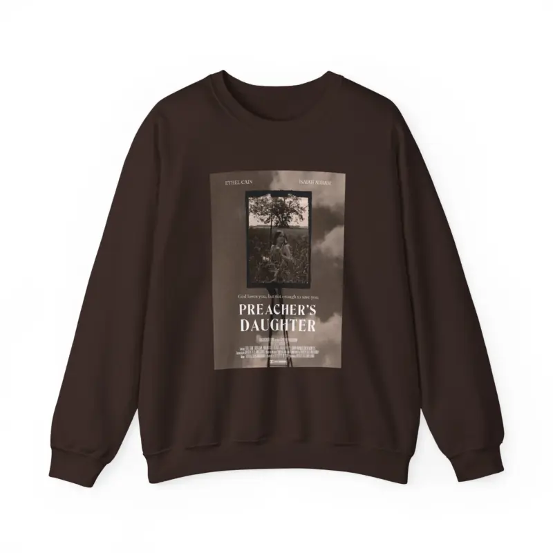 Ethel Cain Preacher’s Daughter Movie Poster Crewneck Sweatshirt