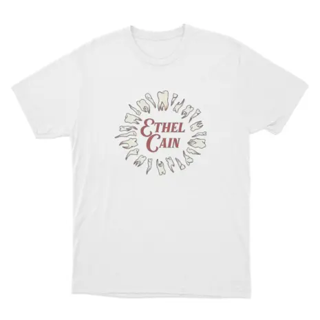 Teeth-Wreath-T-Shirt-8 Ethel Cain Teeth Wreath T Shirt